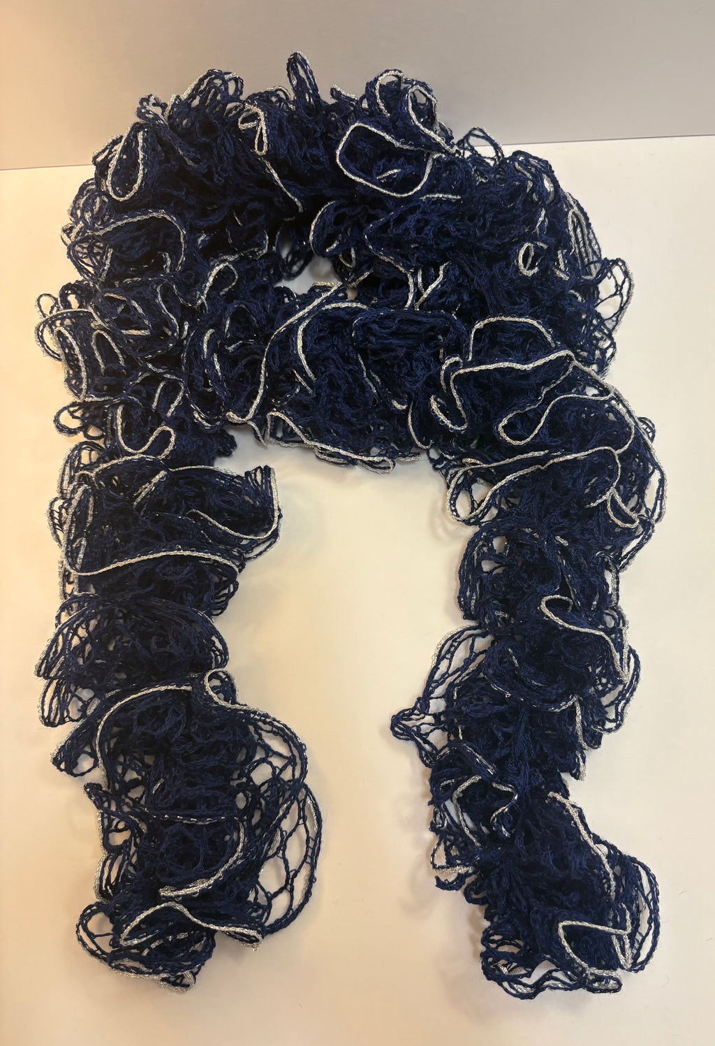 Blueprint Ruffle Scarf