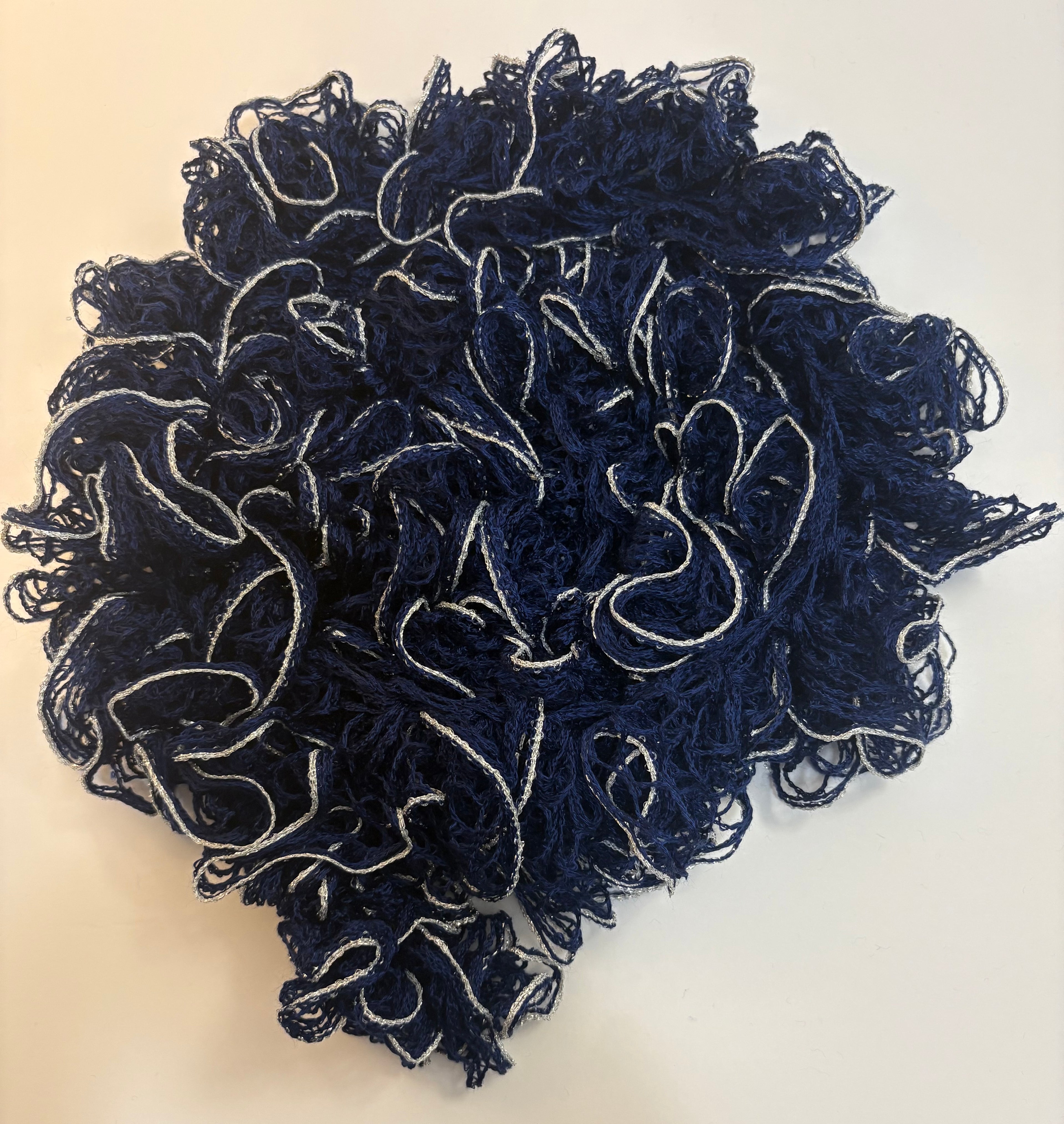 Blueprint Ruffle Scarf