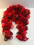 Cinnamon Candy Ruffle Scarf