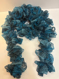 Malachite Ruffle Scarf