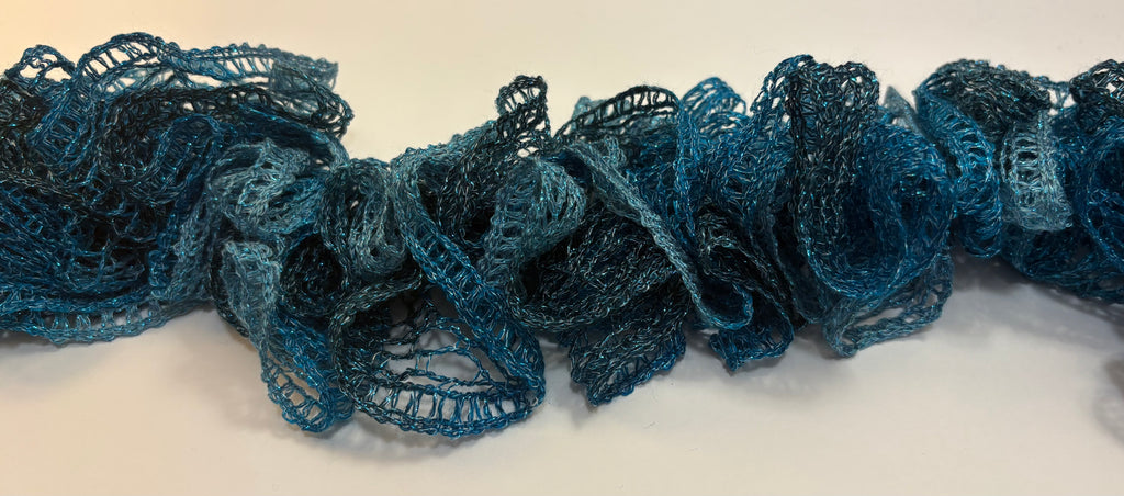 Malachite Ruffle Scarf