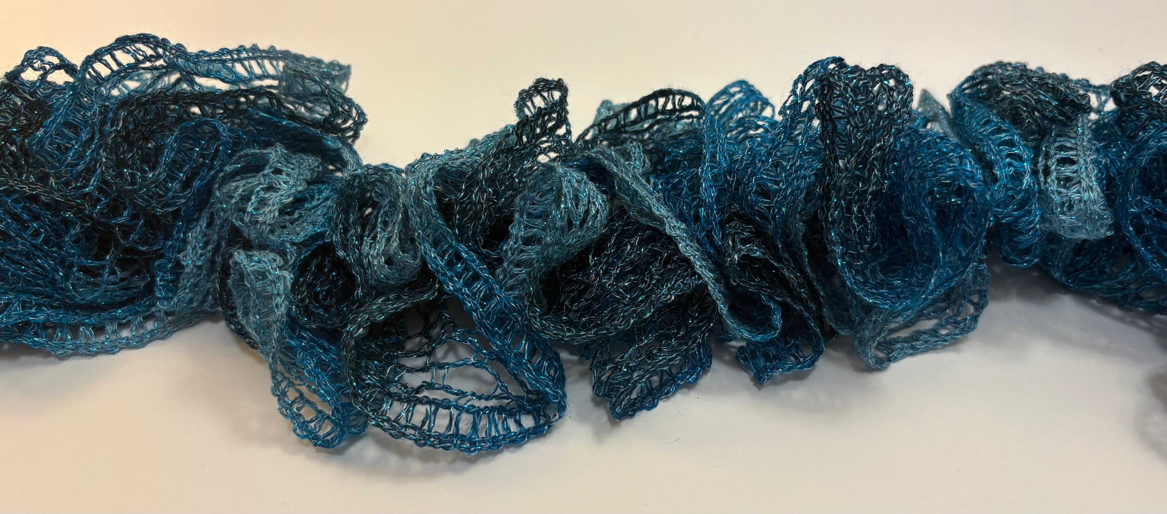 Malachite Ruffle Scarf