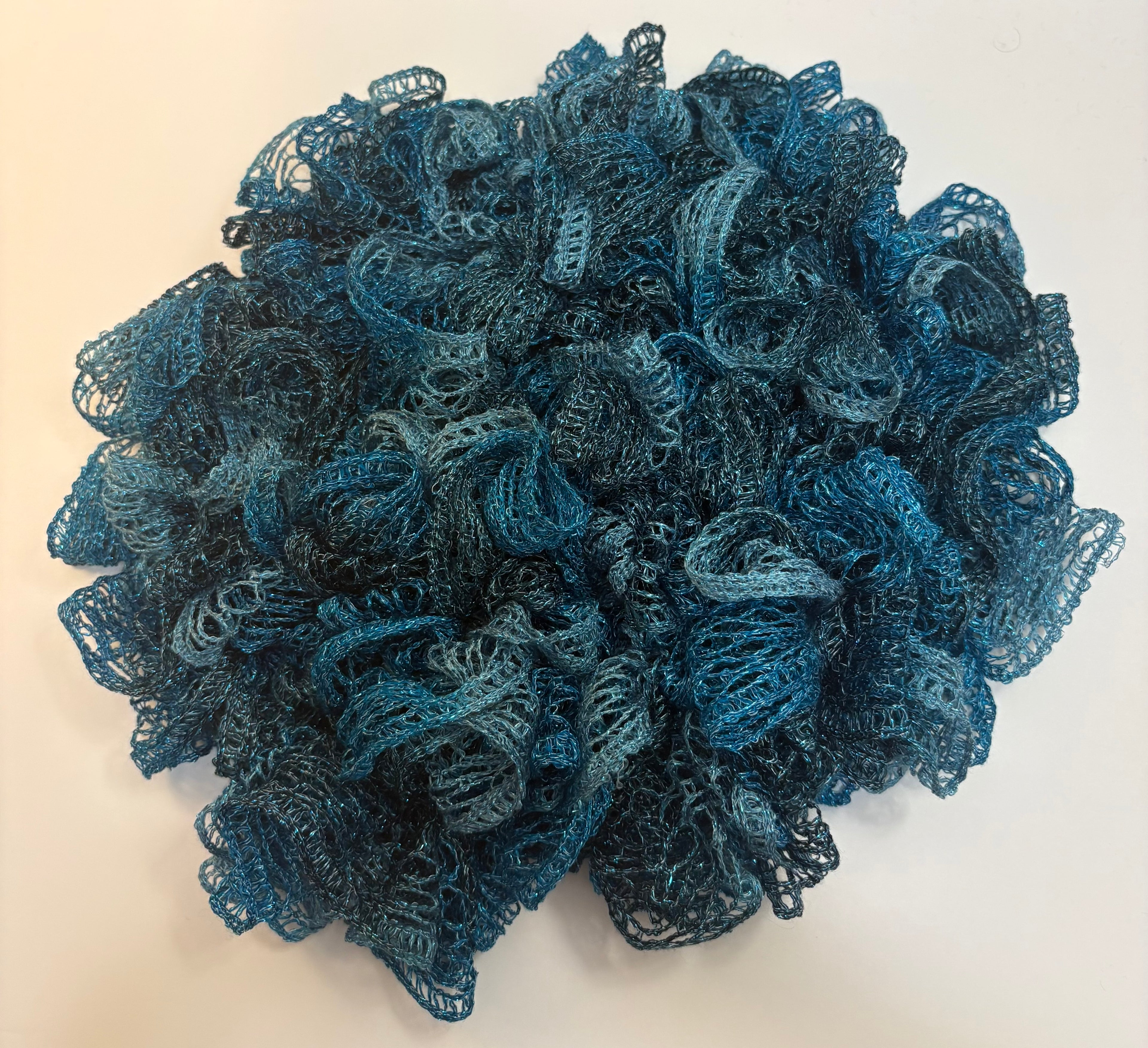 Malachite Ruffle Scarf