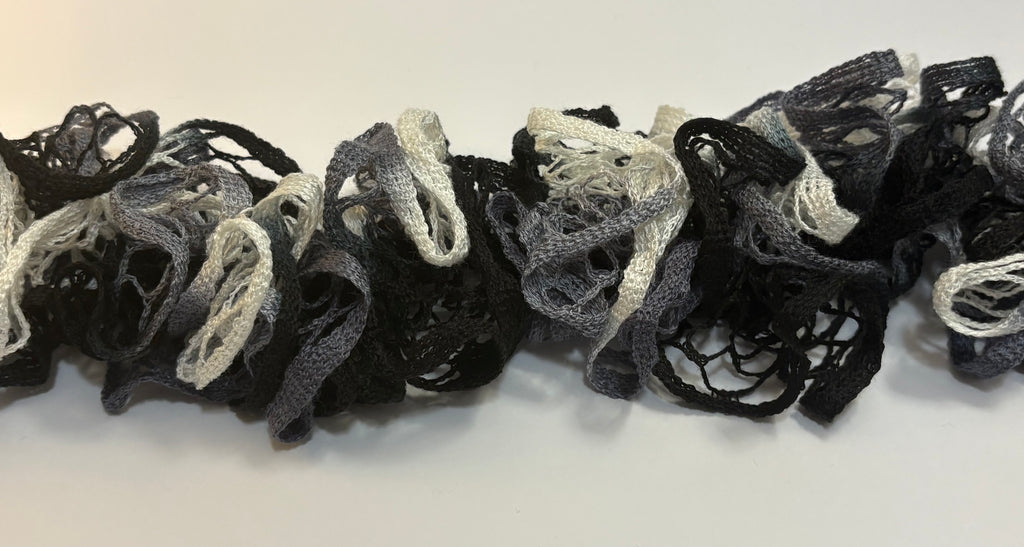 Night Clouds Ruffle Scarf