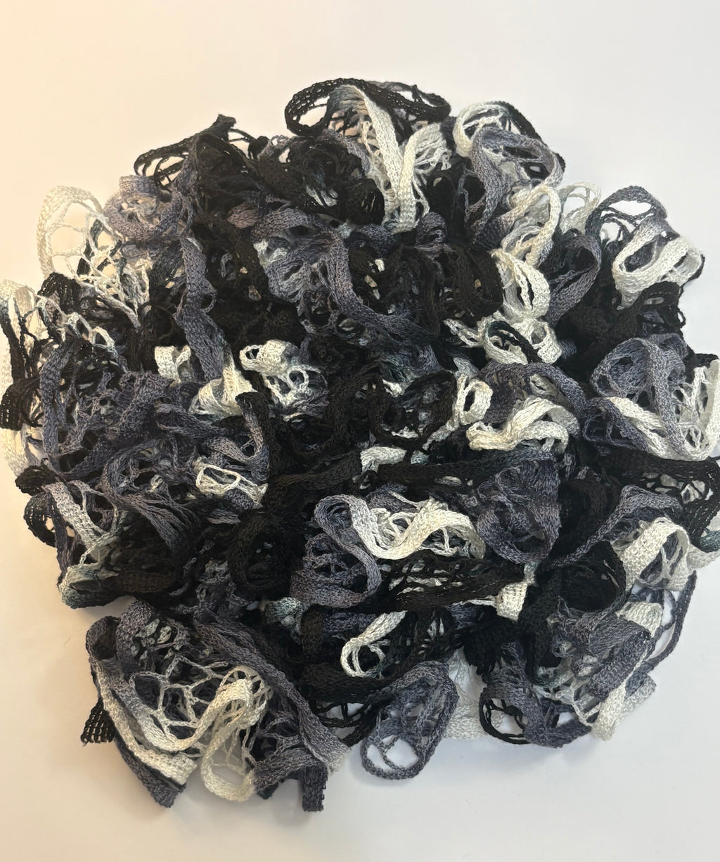 Night Clouds Ruffle Scarf