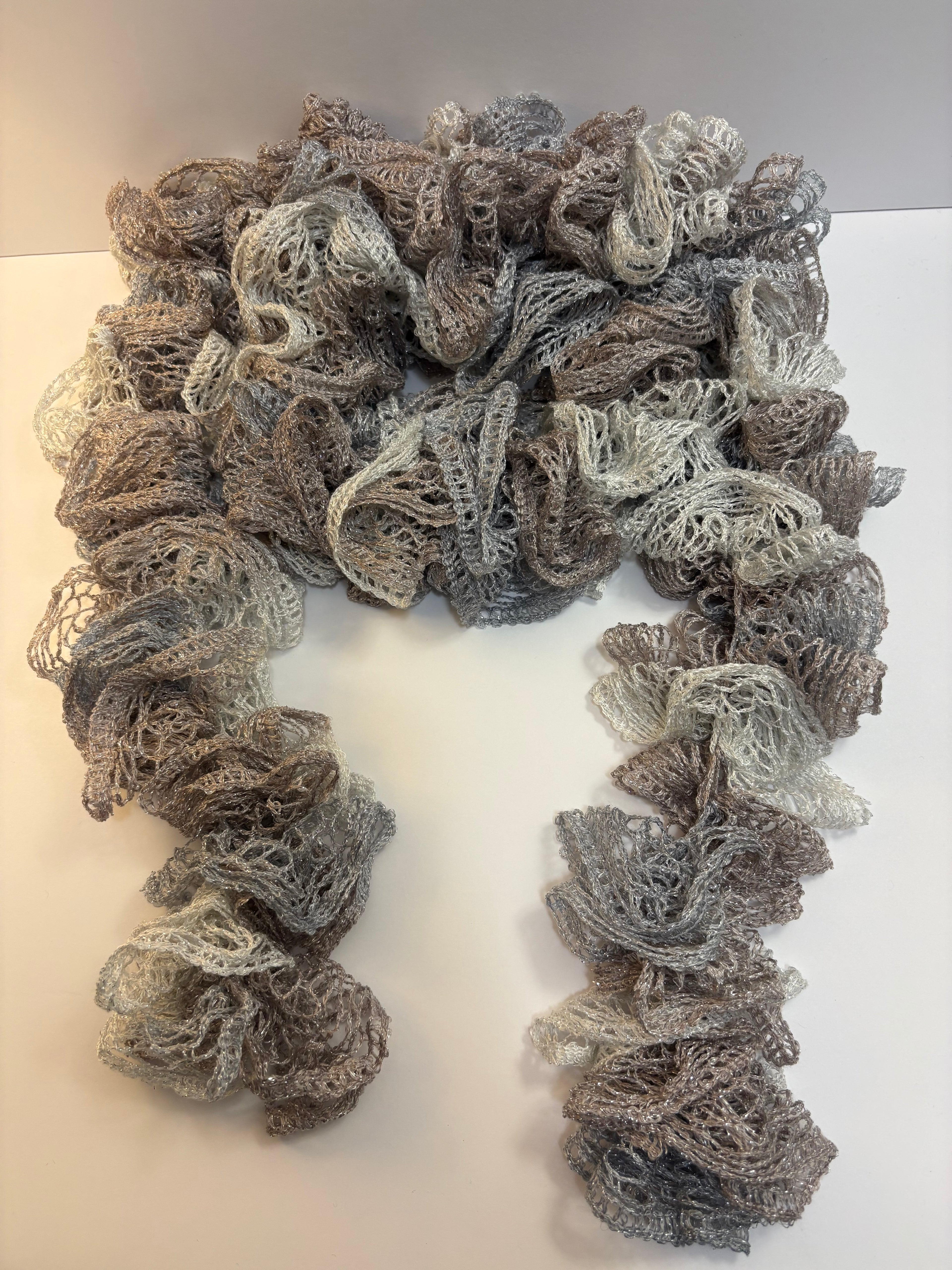 Opal Ruffle Scarf