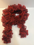 Rubies Ruffle Scarf