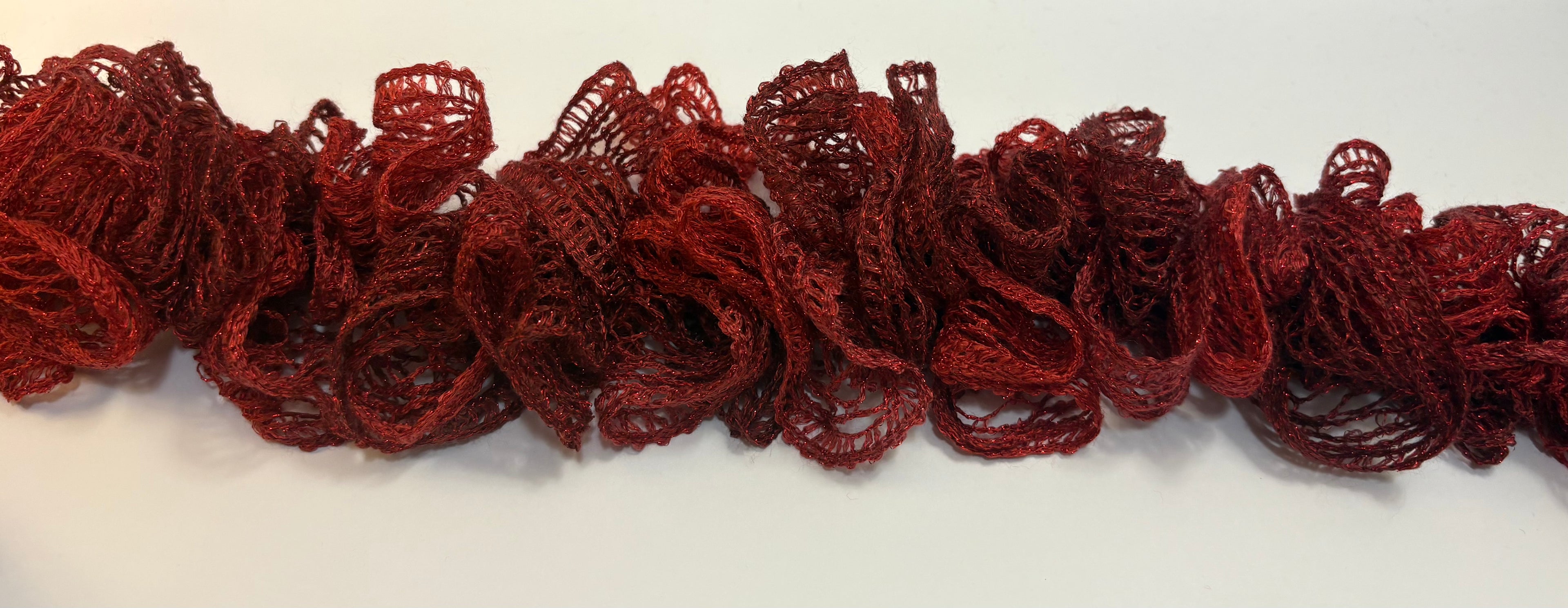 Rubies Ruffle Scarf