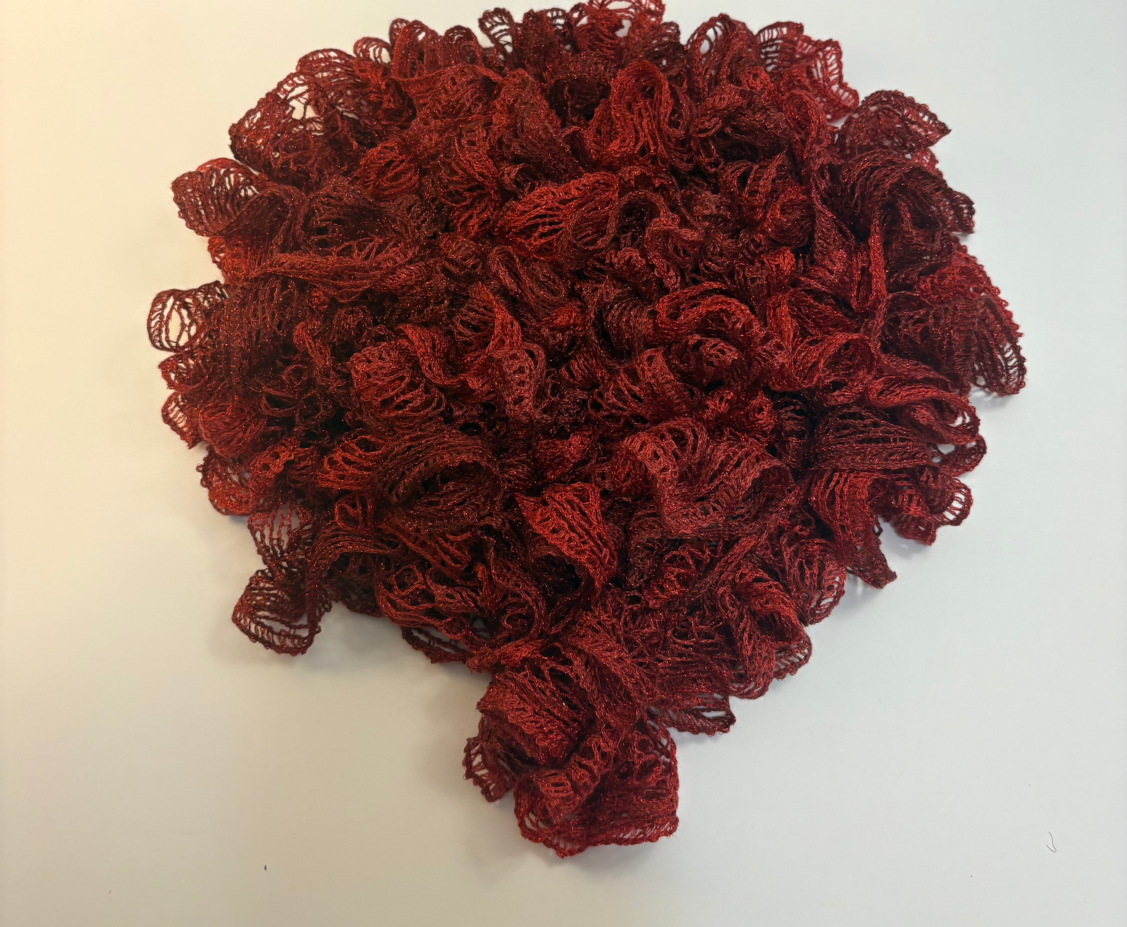 Rubies Ruffle Scarf